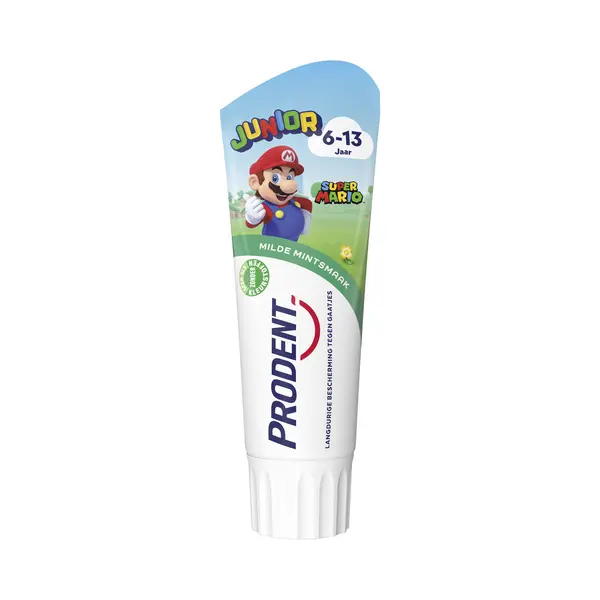 2e Halve Prijs, Prodent Tandpasta Super Mario 6-13 Jaar 75 Ml thumbnail