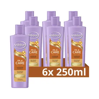 Andrélon Shampoo Oil & Care - 6 x 250 ml