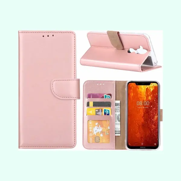 Telefoon Hoesje Met Pasjeshouder Voor Samsung Galaxy Note 10 Plus - Wit - Van Bixb thumbnail