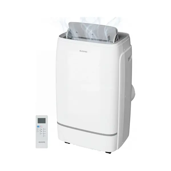 Auronic Mobiele Airco - 12.000 Btu - 4-in-1 - Airconditioning Met 2 Raamafdichtingskits - Ventilator - Ontvochtiger - Tot 35 M² Koelen thumbnail