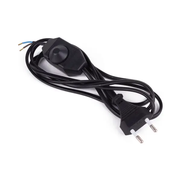 Benson Stroomsnoer Met Snoerdimmer - Zwart - 2 Meter - Led Geschikt - Stijlvol Design thumbnail
