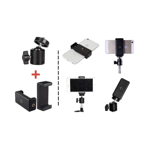 HiCHiCO Telefoonhouder Statief - Universeel Voor Smartphones - 360° Draaibaar thumbnail