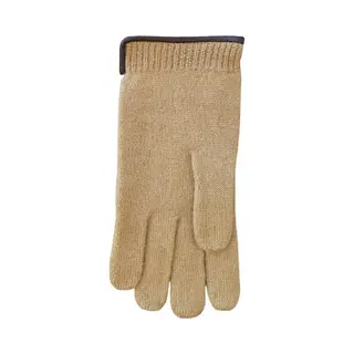 Clausy todowebshop Handschoenen Dames Van 100% Wol En Met Echt Leren Randje