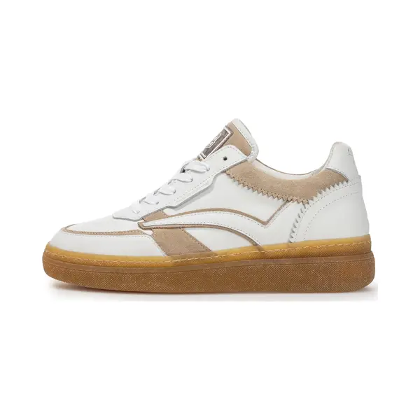 Floris Van Bommel Sneakers Laag 'Fygi 01' Beige / Wit thumbnail