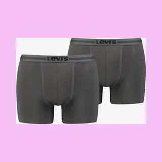 Levi's Herren Boxer Underwear, Grey, S