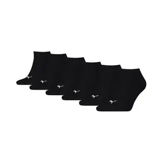 Puma Plain Ecom Sneakers, Uniseks, 6 Paar, Zwart/wit/grijs, Zwart.