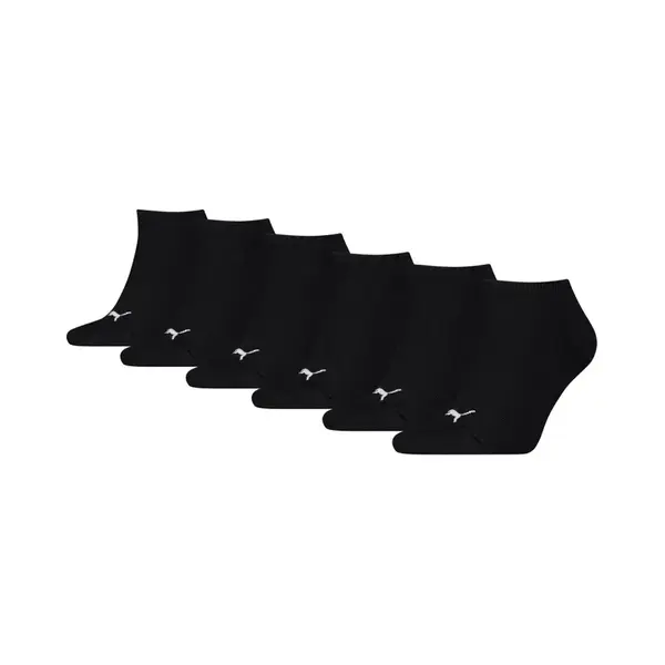 Puma 6 Paar Sneaker Invisible Socken Gr. 35-49 Unisex Für Damen Herren Füßlinge thumbnail