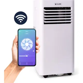 BluMill Smart Airco - Mobiele Airco - Met Wifi - 7000 Btu - Airconditioning - Geschikt Voor Ontvochtiging - Inclusief Wieltjes - Incl. Raamafdichting