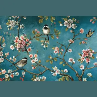 Rubye® Diamond Painting - Vogels&Bloemen - 40x30cm - Volwassenen&Kinderen