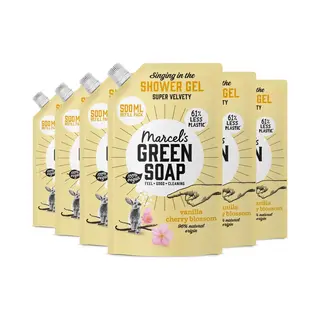 Marcel s Green Soap Marcel's Green Soap Shower Gel Vanilla & Cherry Blossom - Refill (6...