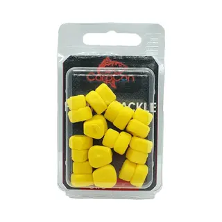 CarpCon Slow-Sinking Double Fake Corn 'Yellow' - 12mm - 12 Stuks - Fake Food Range - Nepmais - Karper Vissen
