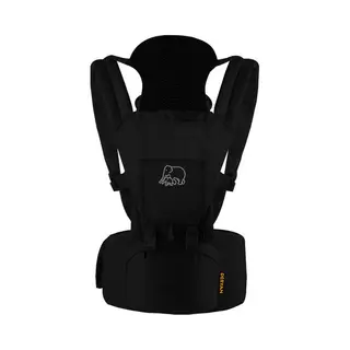 Deryan 8720254819136 draagzak Babydraagzak/rugzak Zwart