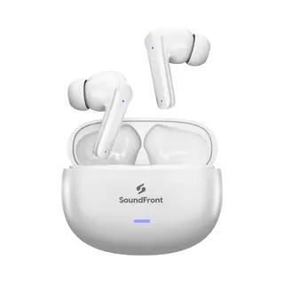 SoundFront Ultimate - Draadloze Oordopjes - 26dB Anc - Wit