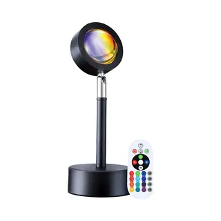 Sonnenuntergangslampe - Tischlampe - Kindernachtlicht - Nachtlicht - Projektor - Tiktok - Stimmungslicht