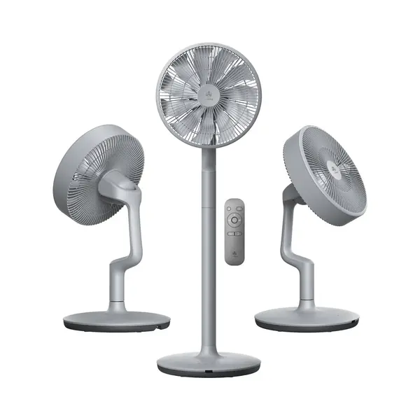 AirKing Statiefventilator - Extreem Stil En Energiezuinige Ventilator Met 15 Snelheden, Dc Motor, Timer En Nachtmodus - In Hoogte Verstelbaar thumbnail