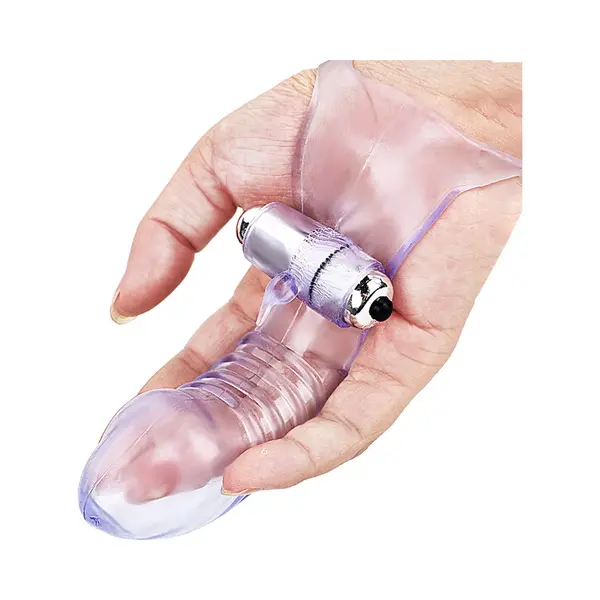 Erodit Sillicone G-spot Vinger Vibrator thumbnail