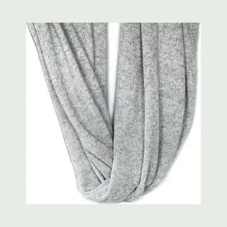 Pashmina Shine Cashmere & Merino Wol Blend Luxe Sjaal – Effen Licht Grijs – Superzacht, Warm & Ademend – Premium Dames/Heren Sjaal