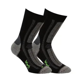 Boru Bamboo Bamboe Kniekousen 3-Pack - Zwart - Maat 35-38 - Zachte Bamboe Kniekousen Voor Frisse Droge Voeten - Dames / Heren