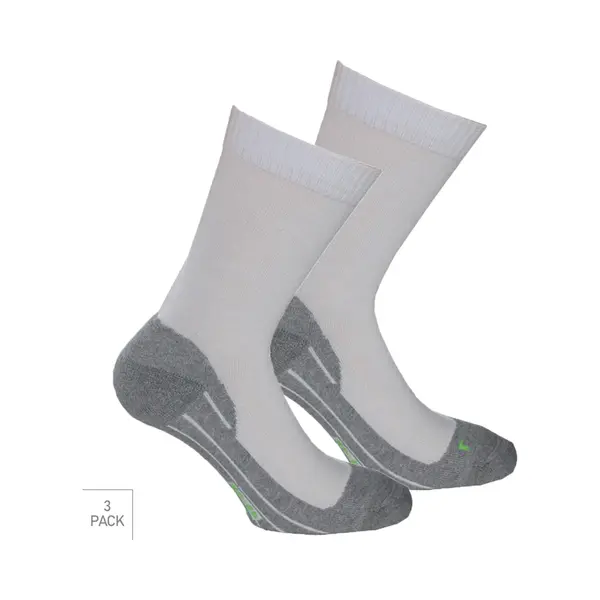 Boru Bamboo Bamboe Kniekousen 3-Pack - Zwart - Maat 35-38 - Zachte Bamboe Kniekousen Voor Frisse Droge Voeten - Dames / Heren thumbnail