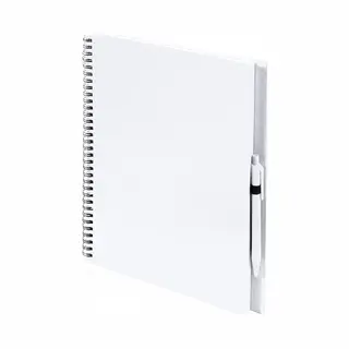 Luxe Tekenboek - Blanco A4 Papier Met Harde Kaft En Pen - 80 Vellen