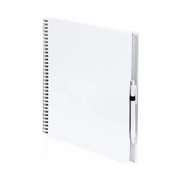 Luxe Tekenboek - Blanco A4 Papier Met Harde Kaft En Pen - 80 Vellen thumbnail