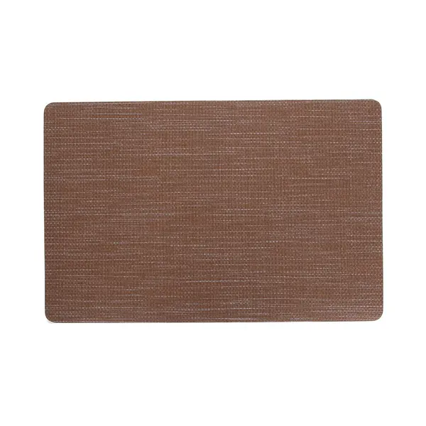 Cosy&Trendy Cosy & Trendy Tafel Placemat - Rechthoekig - Vinyl Bruin - 29 X 44 Cm - Tafel Dekken thumbnail