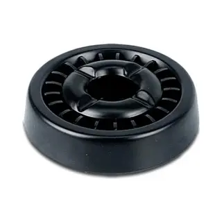 Bookwill Sigarettendover Asbak - Zwart - 14 Cm - Metaal/kunststof - Dover/tafeldover - Rokersbenodigdheden - Rookaccessoires