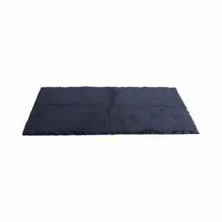 Hi Leisteen Serveerplank - 1x Stuks - Onderzetter - 17 X 34 Cm - Kaarsenplateaus - Hapjesplanken
