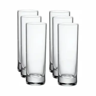 Duralex Bormioli Rocco Longdrink Glazen Gina - 24x Stuks - 28, 7 Cl/287 Ml - Water/sap/frisdrank