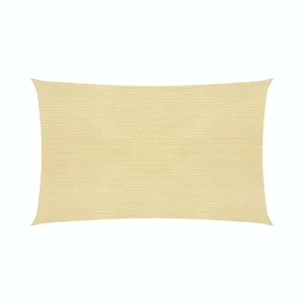 VidaXL Sonnensegel 160 G/m² Beige 3x6 M Hdpe thumbnail