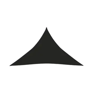VidaXL - Zonnezeil - 160 - G/m² - 3x3x4, 2 - M - Hdpe - Zwart