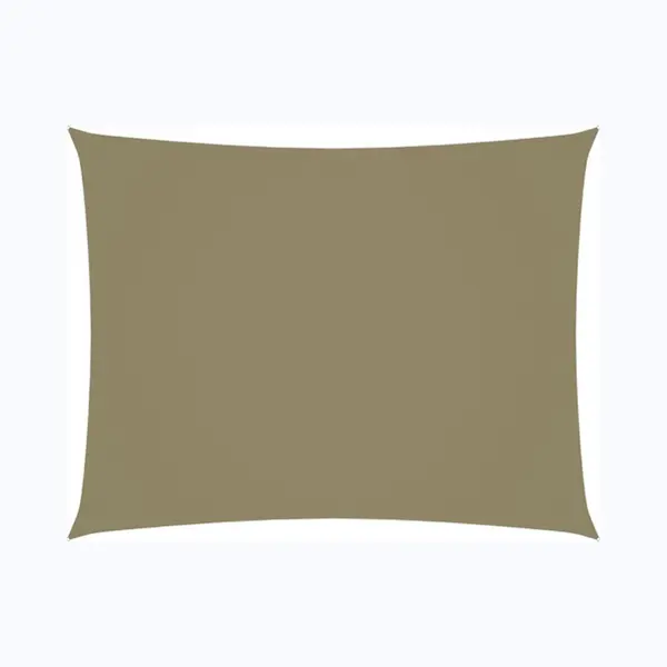 VidaXL Zonnescherm Rechthoekig 2x3, 5 M Oxford Stof Beige thumbnail