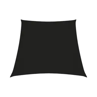 VidaXL - Zonnezeil - Trapezium - 2/4x3 - M - Oxford - Stof - Zwart