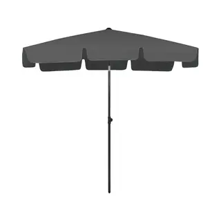 VidaXL - Strandparasol - 200x125 - Cm - Antracietkleurig