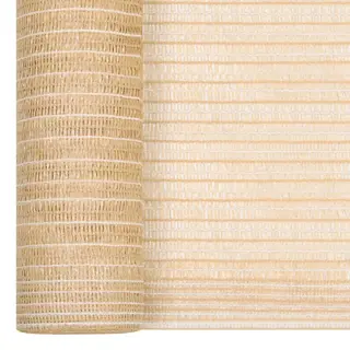VidaXL Zaunblende Beige 1x25 M Hdpe 75 G/m²