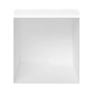 VidaXL Tv-meubel 37x35x37 Cm Bewerkt Hout Wit