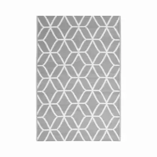 VidaXL - Buitenkleed - Arakil - 140x200 - Cm - Polypropeen - Grijs