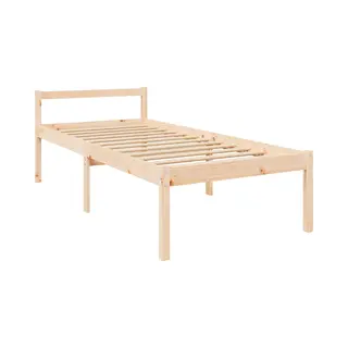 VidaXL Seniorenbett 90x200 Cm Massivholz Kiefer
