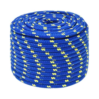 VidaXL - Boottouw - 12 - Mm - 100 - M - Polypropeen - Blauw