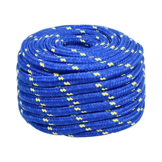 VidaXL Boottouw 20 Mm 50 M Polypropeen Blauw