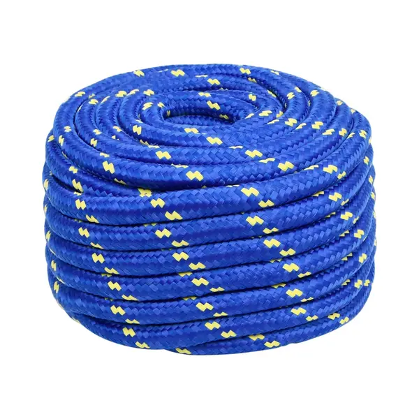 VidaXL Boottouw 20 Mm 50 M Polypropeen Blauw thumbnail