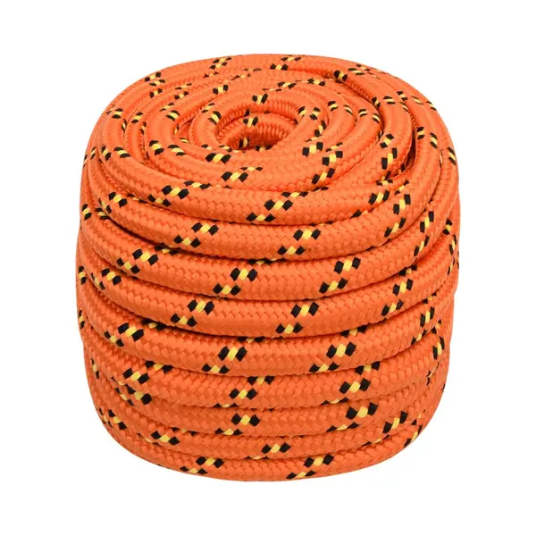 VidaXL Boottouw 20 Mm 25 M Polypropyleen Oranje thumbnail