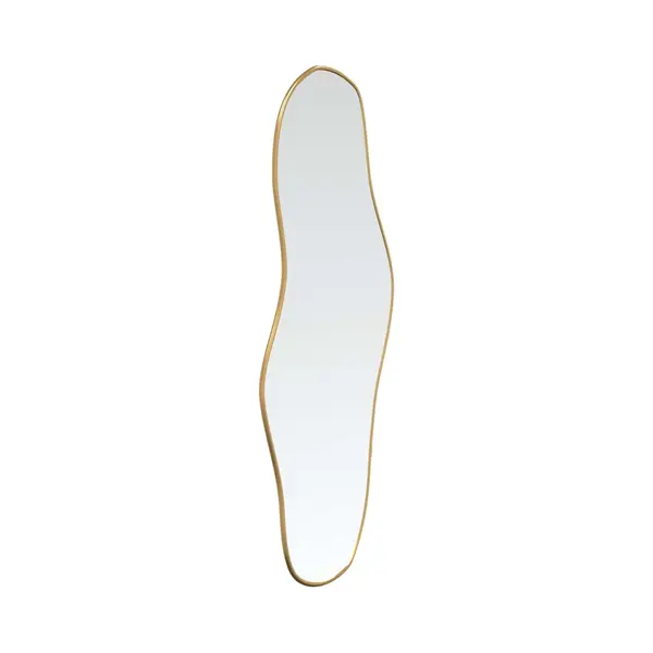 Wall Mirror Gold 90x40 Cm Vidaxl thumbnail