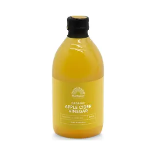 Mattisson - Biologische Apple Cider Vinegar (Appelazijn) - Puur - Vegan & Biologisch Appel Azijn - 500 Ml