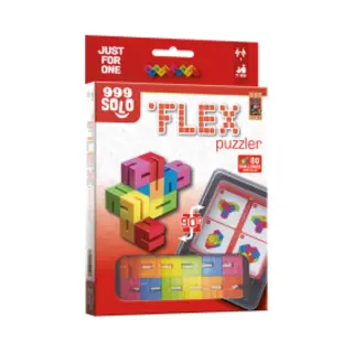 999 Games - Flex Puzzler Original - Breinbreker - Uitdagende Puzzel Als Fidget Toy - Stimuleert Het Ruimtelijk Inzicht - Educatief Spel - Fidget Toy -