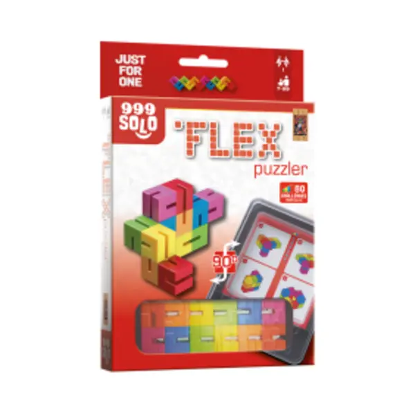 999 Games - Flex Puzzler Original - Breinbreker - Uitdagende Puzzel Als Fidget Toy - Stimuleert Het Ruimtelijk Inzicht - Educatief Spel - Fidget Toy - thumbnail