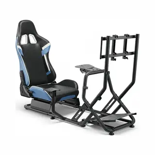 Vdd Gaming - Racestoel - Race Simulator - Sim Racing Cockpit - Racestoelen - Racing Seat - Cockpit - Racing Cockpit - Race Simulator Compleet - Race