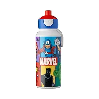 Mepal - Drinking Bottle Pop-up Campus - Drinking Bottle - Leak Proof Drink Bottle For School - Bpa-free & Dishwasher Safe - 400 Ml - Avengers
