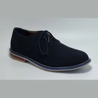 Hitman Schoenen Tomshoes - Heren Schoenen - Heren Veterschoenen - Nette Schoenen - Suède - Zwart - Maat 41