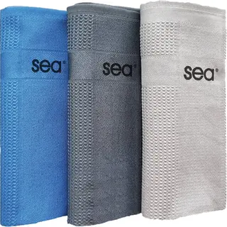Sea® | Blauwe Serie | Microvezeldoekjes | Schoonmaakdoeken | Microvezel | Autodoeken | Microvezeldoeken | Schoonmaakdoekjes | 40x60cm | 3 Stuks